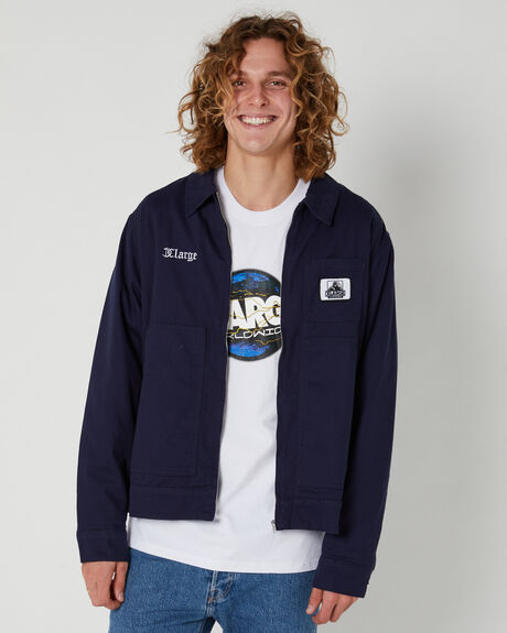 Xlarge Patch Work Jacket Navy SurfStitch