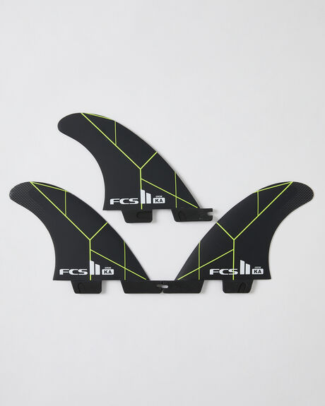 BLACK ACID SURF ACCESSORIES FCS FINS - FKAG-PC06-TS-RBAC
