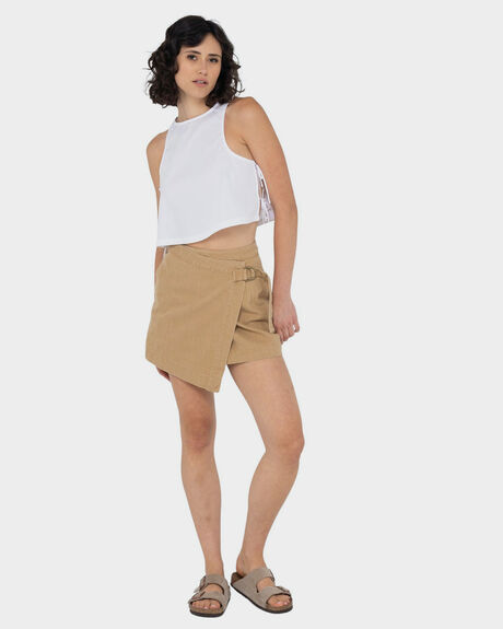 OATMILK WOMENS CLOTHING RUSTY SKIRTS - M21-SKL0563-OMK-10