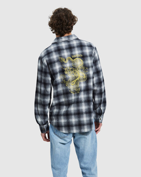 BLACK MENS CLOTHING INSIGHT SHIRTS - 46489700026