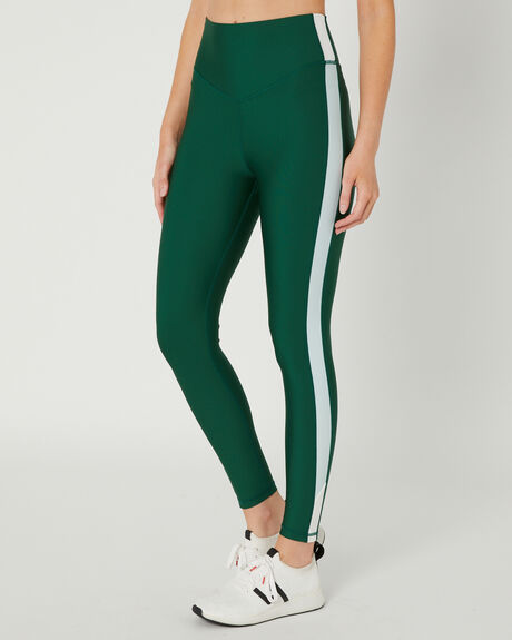 FOREST WOMENS ACTIVEWEAR THE UPSIDE LEGGINGS + PANTS - USW322018GRN