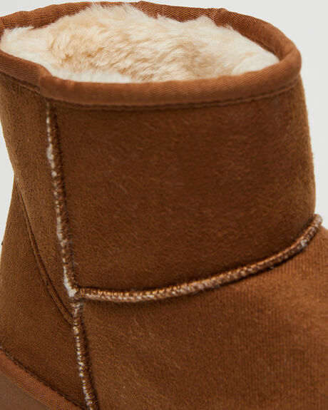 BROWN WOMENS FOOTWEAR SWELL BOOTS - JB0199BRN