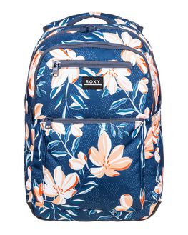 Roxy Here You Are Backpack Bright White Herbier | Stay at Home Mum