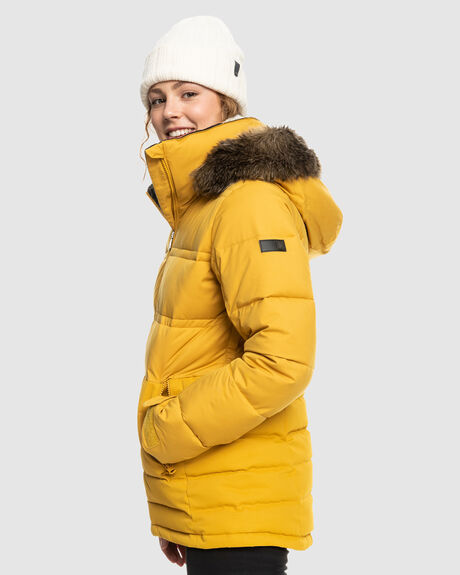 HONEY SNOW WOMENS ROXY SNOW JACKET - ERJTJ03378-YLV0