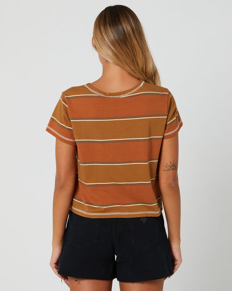 STRIPE WOMENS CLOTHING DEPACTUS T-SHIRTS + SINGLETS - DEWS24345STR