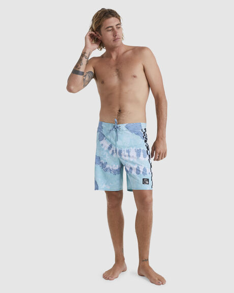PROVINCIAL BLUE MENS CLOTHING QUIKSILVER BOARDSHORTS - EQYBS04806-BLM9