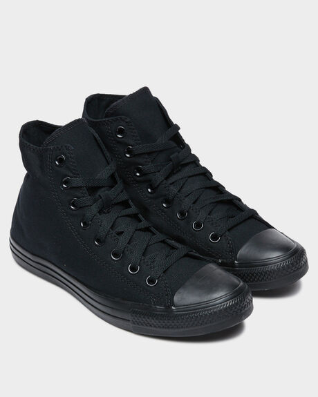 Converse Chuck Taylor All Star Hi Top Shoe - Black Monochrome | SurfStitch