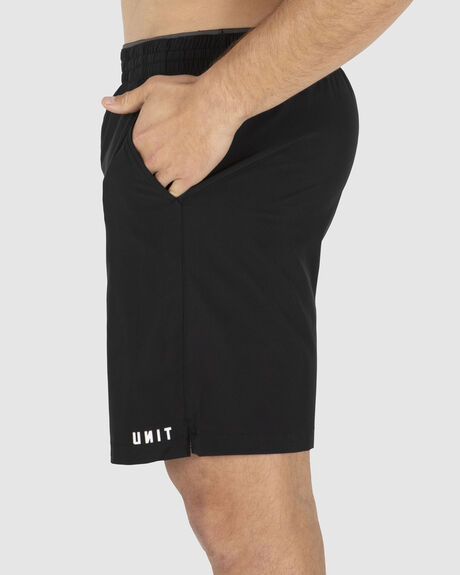 BLACK MENS CLOTHING UNIT SHORTS - 229117001-BLACK