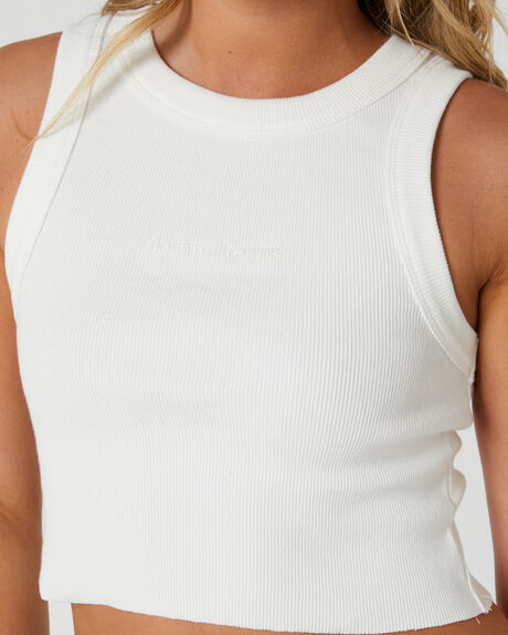 WHITE SAND WOMENS CLOTHING ABRAND T-SHIRTS + SINGLETS - A33F00-1392