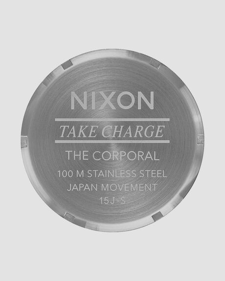 SILVER / GUNMETAL MENS ACCESSORIES NIXON WATCHES - A346-5146-00