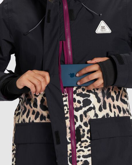BIG CAT SNOW WOMENS DC SHOES SNOW JACKET - ADJTJ03039-XNYK