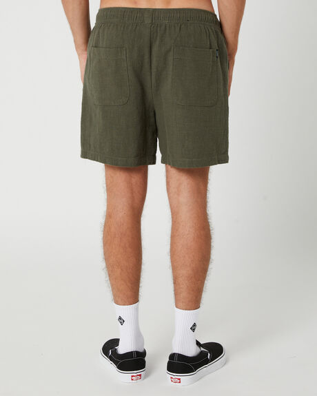 OLIVE MENS CLOTHING SWELL SHORTS - SWMS23216GRN