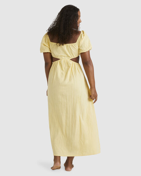 PINEAPPLE WOMENS CLOTHING BILLABONG DRESSES - UBJWD00345-YEG0