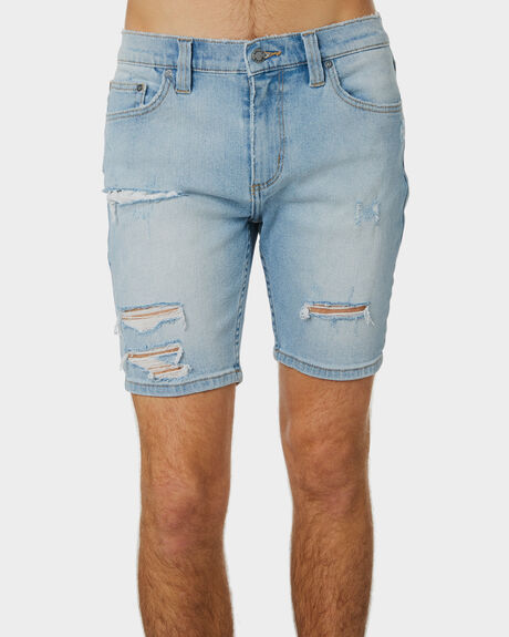 BONDI BLUE DESTROY MENS CLOTHING ROLLAS SHORTS - 150773132