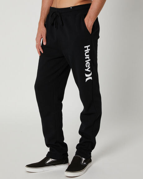 BLACK MENS CLOTHING HURLEY PANTS - HAMPT1010H010