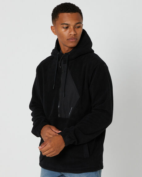 BLACK MENS CLOTHING VOLCOM HOODIES - A4832200BLK