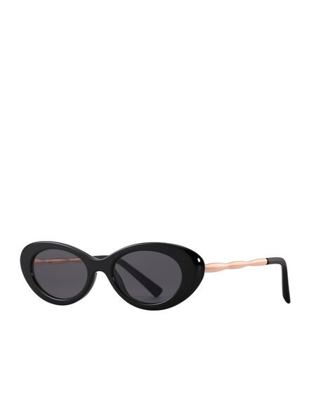 BLACK WOMENS ACCESSORIES REALITY EYEWEAR SUNGLASSES - REA-HIGH-BLK