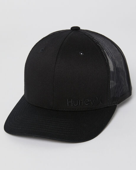 BLACK BLACK MENS ACCESSORIES HURLEY HEADWEAR - HNHM000622