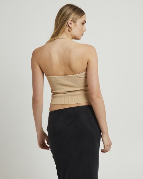 SAND WOMENS CLOTHING SUBTITLED TOPS - GPW0000960-NAT