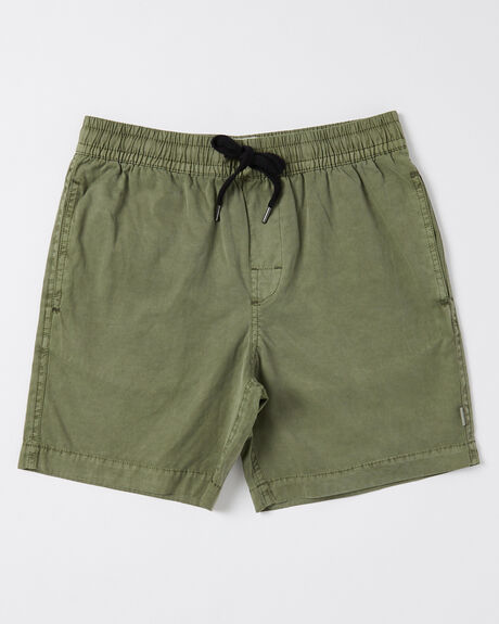 OLIVE KIDS YOUTH BOYS DEPACTUS SHORTS - DEBS23214.GRN