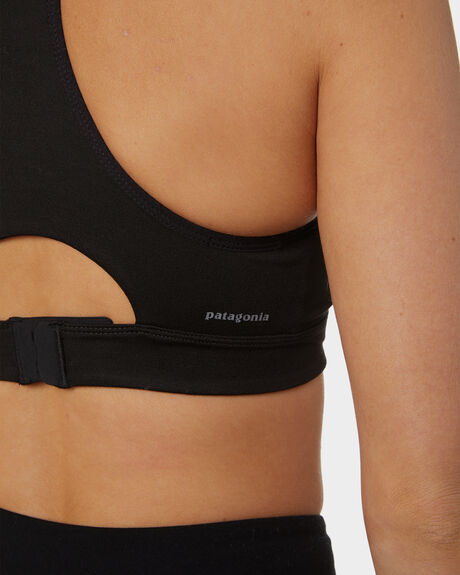 BLACK WOMENS ACTIVEWEAR PATAGONIA SPORTS BRAS - 32045BLACK