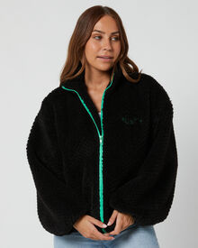 Rusty in the woods wool sherpa jacket discount