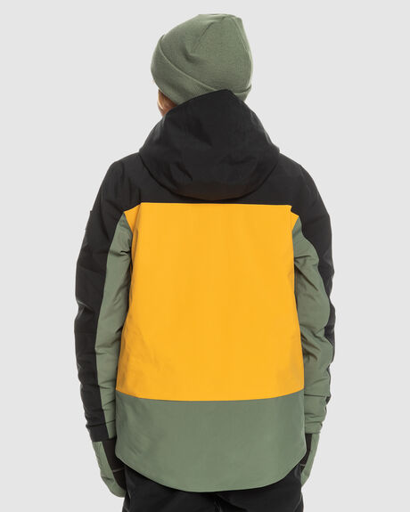 LAUREL WREATH SNOW KIDS QUIKSILVER SNOW JACKET - EQBTJ03176-GNB0