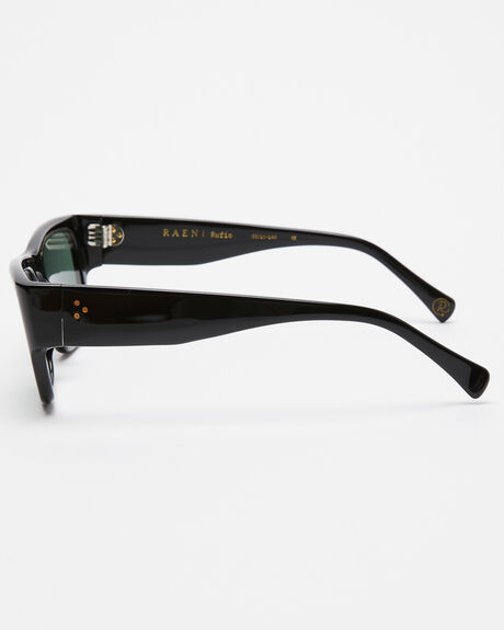 RECYCLED BLACK GREEN MENS ACCESSORIES RAEN SUNGLASSES - 100M231RUFS762