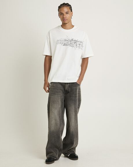WHITE MENS CLOTHING INSIGHT T-SHIRTS + SINGLETS - INMW25964-WHT-S
