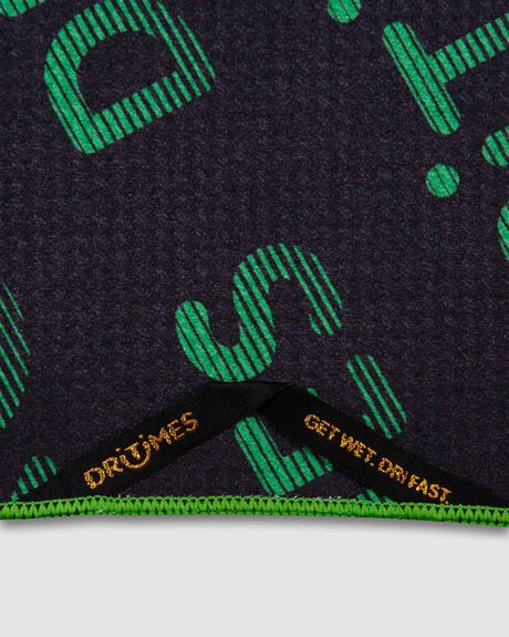 GREEN WOMENS ACCESSORIES DRITIMES TOWELS - DT-TB-00430