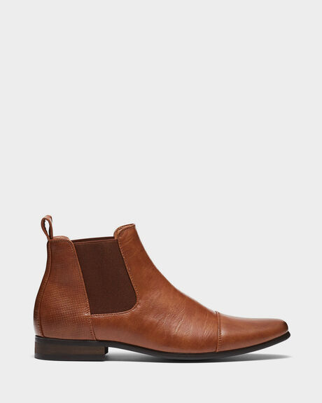 TAN MENS FOOTWEAR UNCUT BOOTS - YHPU423TAN