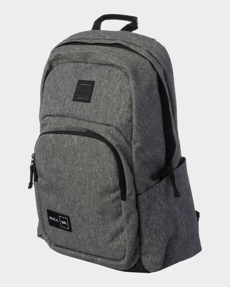 HEATHER GREY MENS ACCESSORIES RVCA BAGS + BACKPACKS - AVYBP00105-HGR