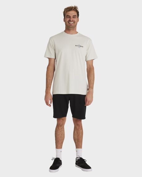 LUNAR ROCK MENS CLOTHING QUIKSILVER T-SHIRTS + SINGLETS - UQMZT03296-SFB0