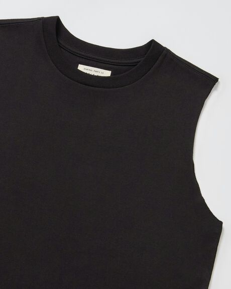 BLACK KIDS YOUTH BOYS GENERAL PANTS CO. BASICS SHIRTS - 1000104809-BLK-8-9