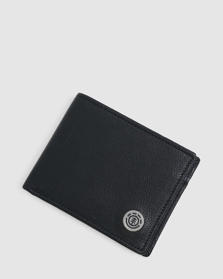 FLINT BLACK MENS ACCESSORIES ELEMENT WALLETS - ULYAA00108-FBK