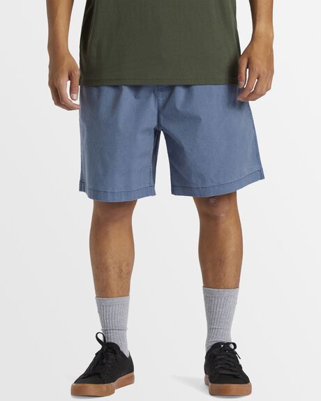 VINTAGE INDIGO MENS CLOTHING QUIKSILVER SHORTS - AQYWS03234-BPY0