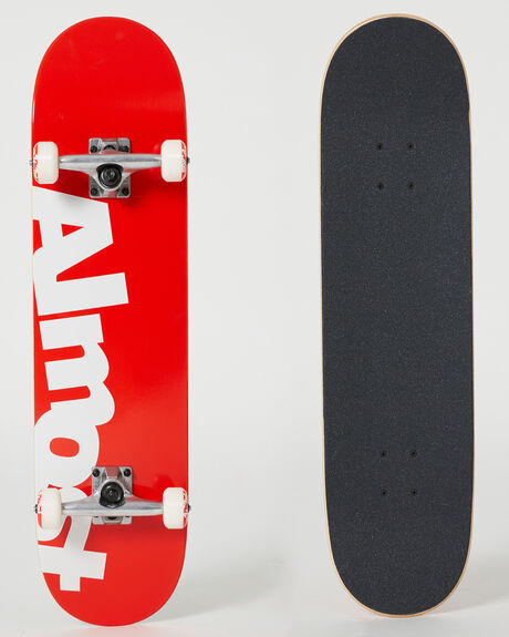 RED SKATE SKATE ALMOST COMPLETE SKATEBOARDS - 10523270RED