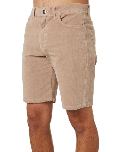 Swell Shadows Mens Cord Short - Sand | SurfStitch