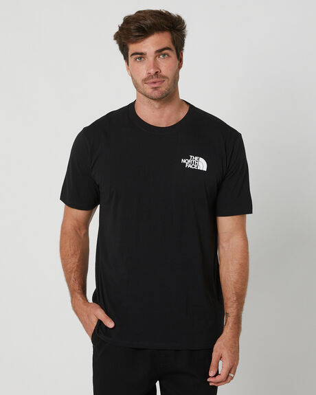 TNF BLACK MENS CLOTHING THE NORTH FACE T-SHIRTS + SINGLETS - NF0A812HKY4
