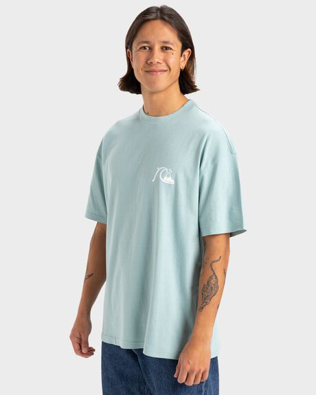 AQUIFER MENS CLOTHING QUIKSILVER T-SHIRTS + SINGLETS - UQYZT05514-BGW0