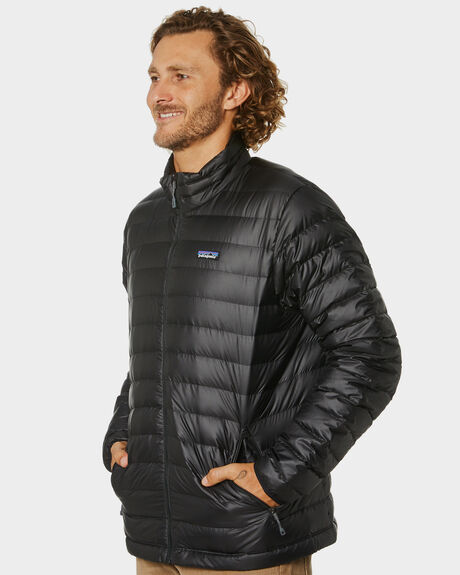 BLACK MENS CLOTHING PATAGONIA JACKETS - 84674BLK