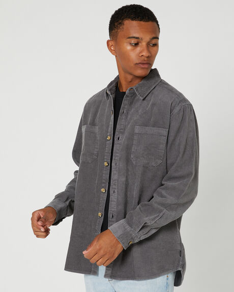 GREY MENS CLOTHING SILENT THEORY SHIRTS - 4015026GRY