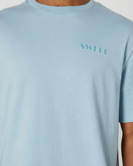 SKY BLUE MENS CLOTHING SWELL GRAPHIC TEES - S5232010SKYBL