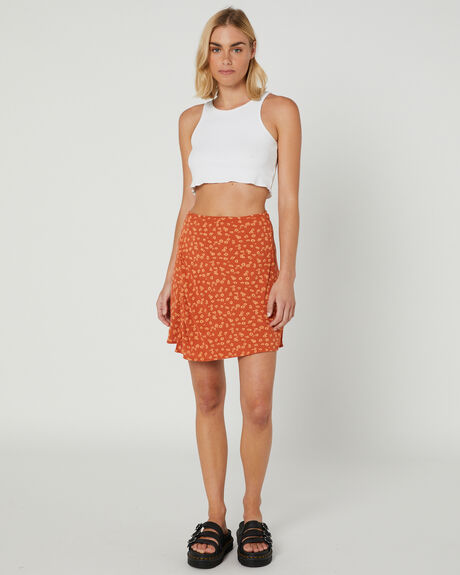 DUSTY CLAY WOMENS CLOTHING THRILLS SKIRTS - WTR22-310HDST