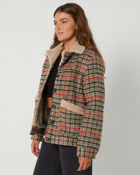VANILLA WOMENS CLOTHING BRIXTON JACKETS - 03311VAN