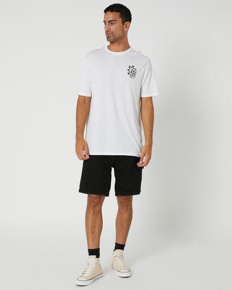 WHITE MENS CLOTHING VOLCOM GRAPHIC TEES - A5002202WHT