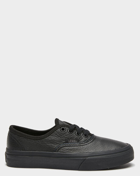 BLACK KIDS BOYS VANS SNEAKERS - VN0A3UIVX0S
