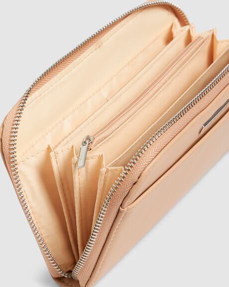 CARAMEL WOMENS ACCESSORIES BILLABONG PURSES + WALLETS - UBJAA00113-CML
