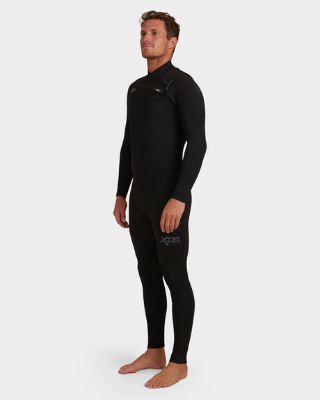JET BLACK SURF MENS XCEL STEAMERS - MN20ZXC0-JBJ