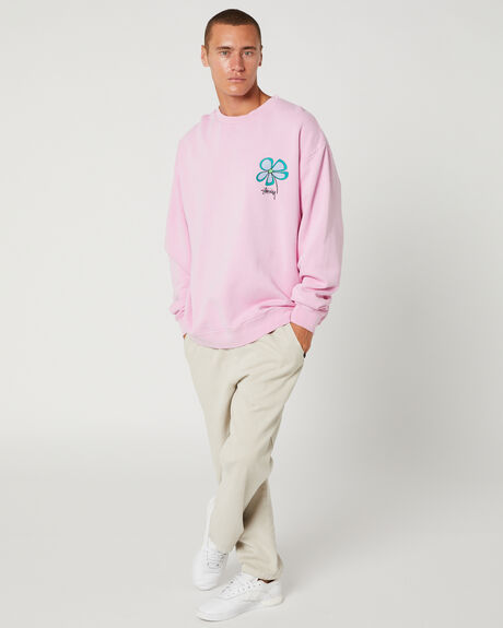 PIGMENT CANDY PINK MENS CLOTHING STUSSY JUMPERS - ST035208PINK